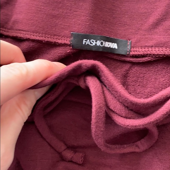 Fashion Nova distressed skirt and top set - Picture 3 of 4